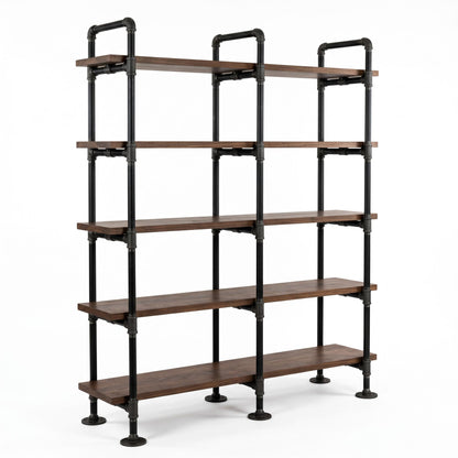 Darcy Industrial Pipe Bookcase