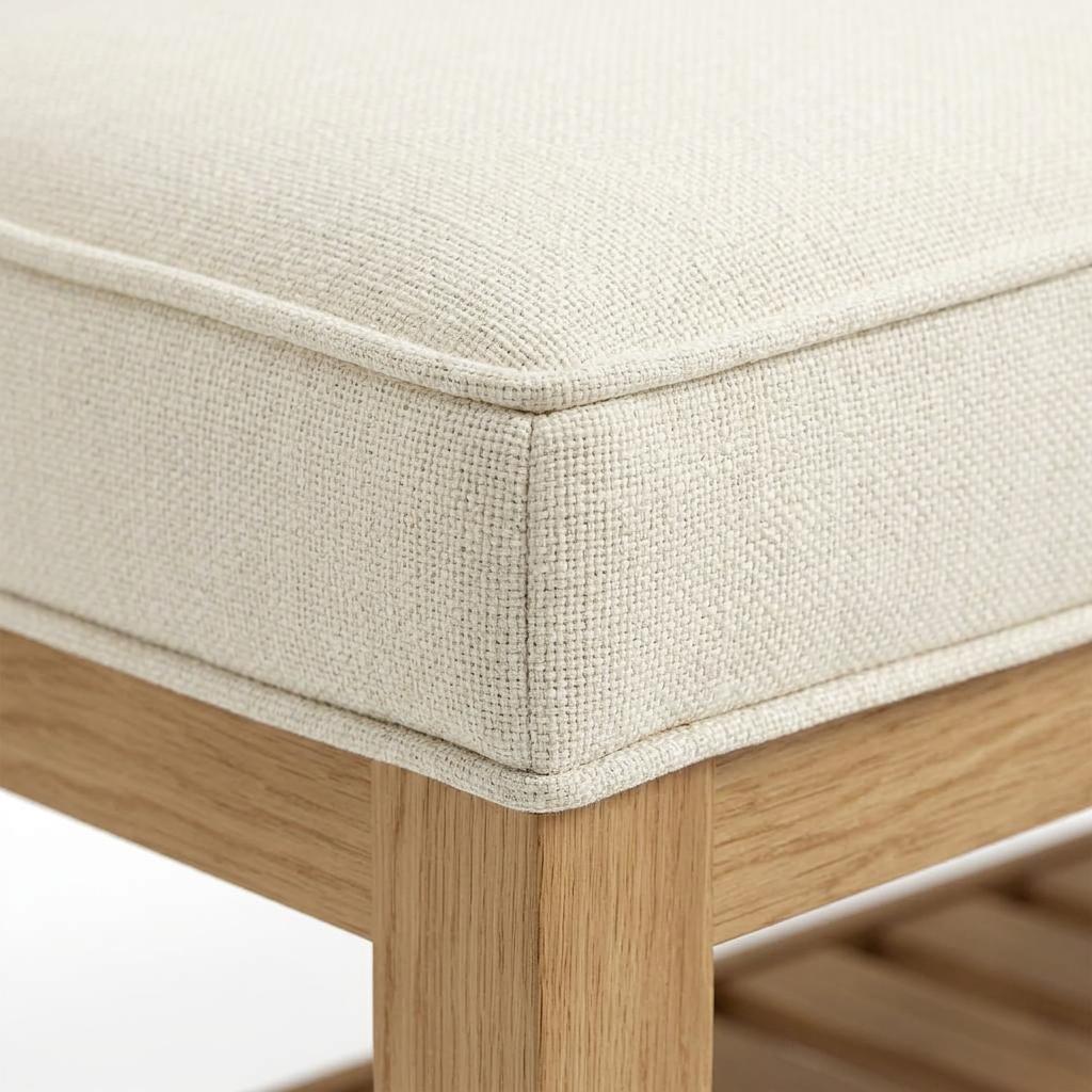 Olivia Upholstered Entryway Bench